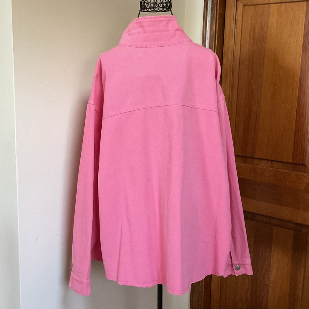 Mittoshop oversized pink shirt/ jacket Medium - Picture 4 of 8
